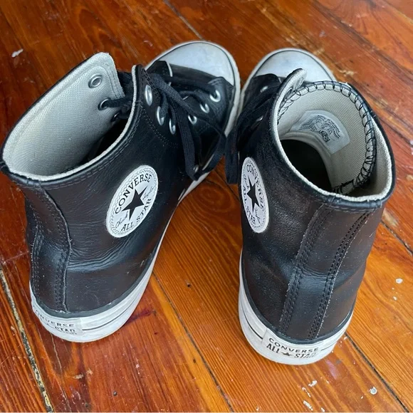 Chuck Taylor All Star Leather Platform - Picture 6 of 9